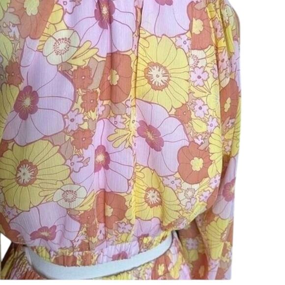 NWOT Steve Madden Cadi Floral Mini Dress - Sz Med - Picture 8 of 9